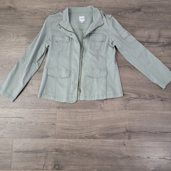 Kensie Jeans women's utility jacket size L - Picture 1 of 8
